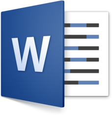 Microsoft Word file icon