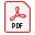 Adobe PDF file icon